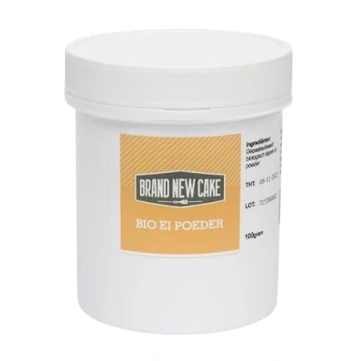 Abbildung von BrandNewCake® Bio Eipulver 100g Hochwertiges Eiweißpulver für Backen und Kochen