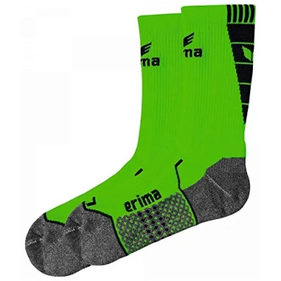 Abbildung von Erima Teamsport Textil Short Trainings Sportsocken, Herren, Größe: 40 42, Gruenschwarz