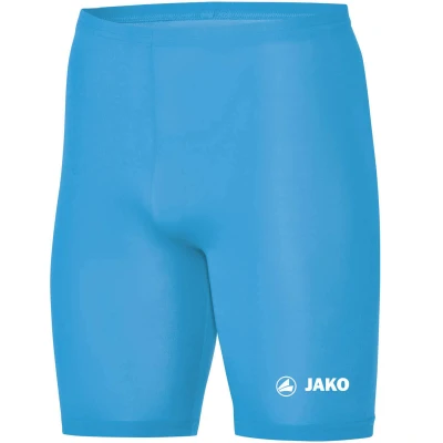 Abbildung von JAKO Unterziehhose Kinder Tight Basic 2.0 Skyblue 128 Elastische Fahrradhose aus Polyester, Radlerhose mit elastischem Bund, Thermohose