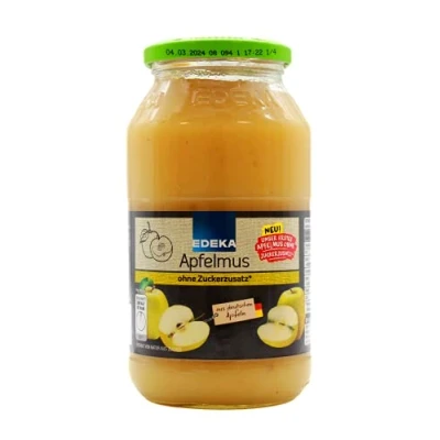 Abbildung von Edeka Apfelmus ohne Zuckerzusatz, 6er Pack (6 x 710g)