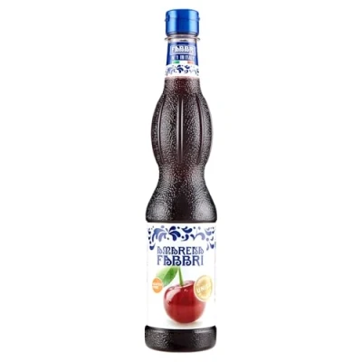 Abbildung von 6x Fabbri Sciroppo di Amarena Syrup Schwarzkirsche Sirup Ideal für Cocktails und Getränke Alkoholfreie PET 560ml