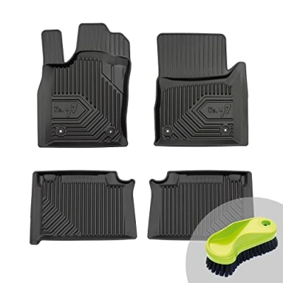 Abbildung von FROGUM No.77 Gummimatten Ganzjahresset von Auto Fußmatten Autofussmatten für Jeep Grand Cherokee IV 2010 2021 Langlebiges TPE Material