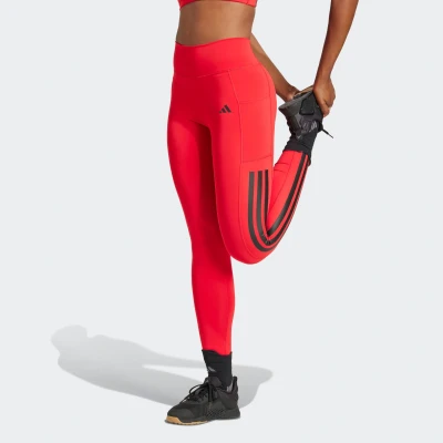 Abbildung von adidas Performance Optime FULL Tights, Damen, Größe: XS, Pure ruby
