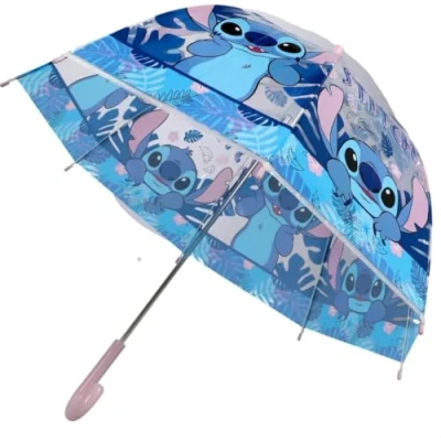 Abbildung von Disney Lilo &amp; Stitch Regenschirm, Rosa/Blau