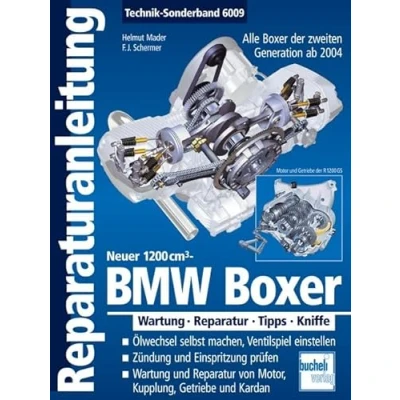 Abbildung von BMW Boxer Neuer 1200 cm3 Alle der 2. Generation ab 2004: Wartung . Reparatur Tipps Kniffe (Reparaturanleitungen)