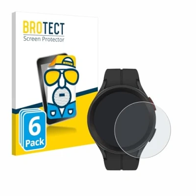 Abbildung von BROTECT Entspiegelungs Schutzfolie für Samsung Galaxy Watch 5 Pro (6 Stück) Matte Displayschutz Folie, Anti Reflex, Fingerprint