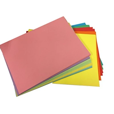 Abbildung von House of Card &amp; Paper Karton, A5, 220 g/m² Assorted Bright/Pastel Colours (Pack 25 Sheets)