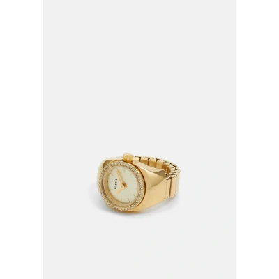 Abbildung von Fossil Ring goldcoloured, Damen, Größe: One Size, Gold coloured