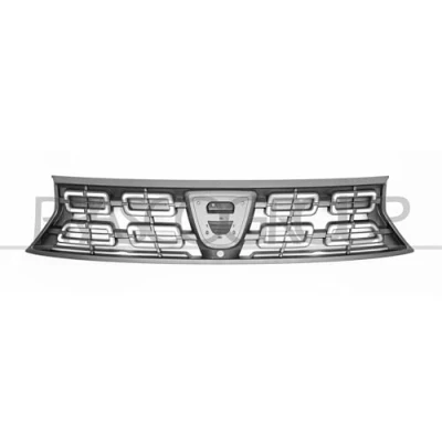 Abbildung von PRASCO DA8242001 Kühlergrill vorne schwarz chrom DACIA: Duster II