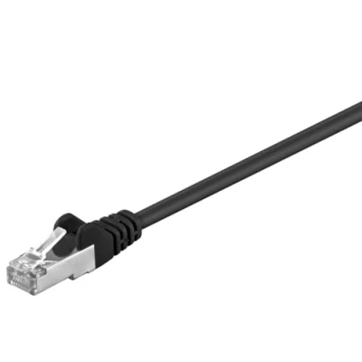 Abbildung von Goobay 68659 CAT 5e Patchkabel, F/UTP, Schwarz