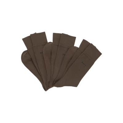 Abbildung von BOSS 3PACK Socken, Herren, Größe: 43 46, Dark brown
