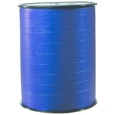 Abbildung von Clairefontaine 601563C Spule Geschenkband matt (250 m x 10 mm, ideal für Bastelprojekte und Geschenke) 1 Stück dunkelblau