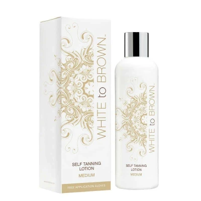 Abbildung von White to Brown Lotion Self Tanning