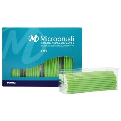 Abbildung von Microbrush Plus Applikatoren 400er regular grün 400