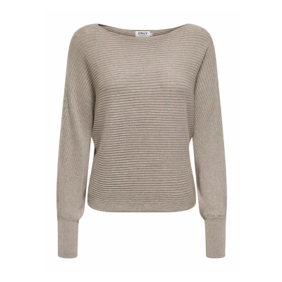 Abbildung von ONLY Damen Onladaline L/S Short Pullo KNT Noos Strickpullover Mit U Boot Ausschnitt 15226298 ,Satellite ,M