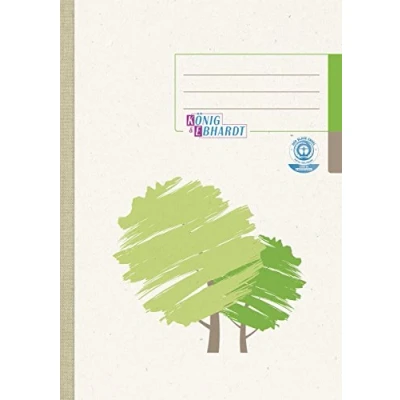 Abbildung von K+E Kladde A5 kariert 96 Blatt recycling