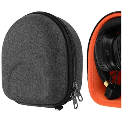 Abbildung von GEEKRIA Tasche Kopfhörer für Marshall Major, Major II, III, Monitor Bluetooth Wireless Over Ear Headphone, Schutztasche Headset Case, Hard Tragetasche
