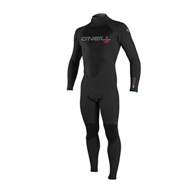 Abbildung von O&#039;Neill Wetsuits Herren Epic 4/3mm Back Zip Full Wetsuit Neoprenanzug, Black/Black/Black, 4XL