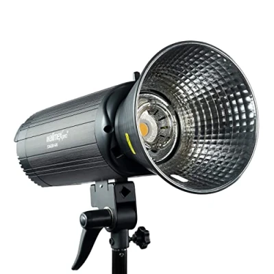 Abbildung von Walimex Pro Stager 400 HSS Studioblitz leistungsstarker mit 2,4 GHz Empfänger, Modus, Ws, Kurze Abbrennzeit, LED Einstelllicht, für Profifotografen