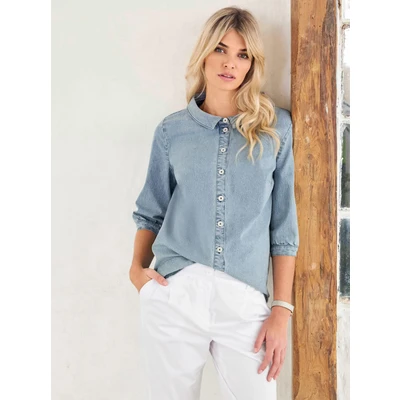 Abbildung von heine Jeansbluse