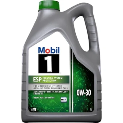 Abbildung von Mobil 1 ESP 0W 30 5l Motoröl 157749 VOLKSWAGEN: Golf 4 Variant, Schrägheck, 7 MERCEDES BENZ: E Klasse Limousine