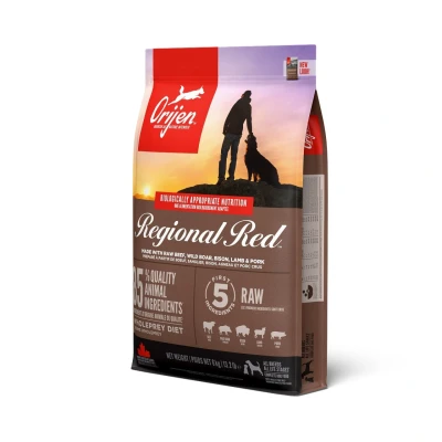 Abbildung von 6 kg Orijen Regional Red Hundefutter