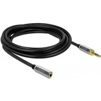 Abbildung von Klinkenverlängerungskabel 3,5mm 3Pin Stecker &gt; Buchse