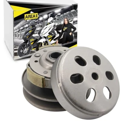 Abbildung von Area1 Ersatz Wandler + Kupplung Glocke 125mm für 125/150ccm China 4T Motoren, Kompatibel mit RS Flex Tech Vanguard Zhej Qinqui Sonik Wangye