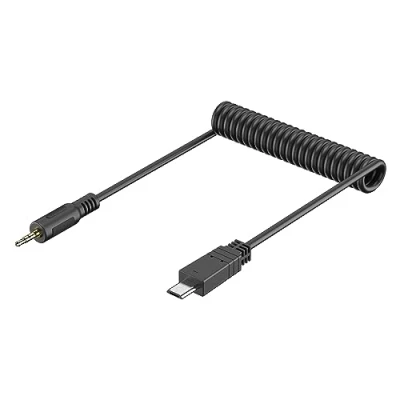 Abbildung von JJC Auslöser Verbindungskabel für Sony FX30 ZV 1 A9II A7 II A7III A7IV A7RII A7RIII A7RIV A7RV A7S A7SII A7SIII A6400 RX100M7 A6100 A6600usw. Digitalkamera Ersetzt Multi Connector/RM SPR1