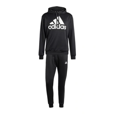 Abbildung von adidas Sportswear Hooded Tracksuit Trainingsanzug, Herren, Größe: XS, Black