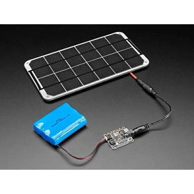 Abbildung von Adafruit Universal USB / DC Solar Lithium Ion/Polymer Ladegerät 1000mA 5V für Batterien