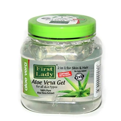 Abbildung von First Lady Aloe Vera Gel 500 ml Aloevera Extrakte für Haut und Haar