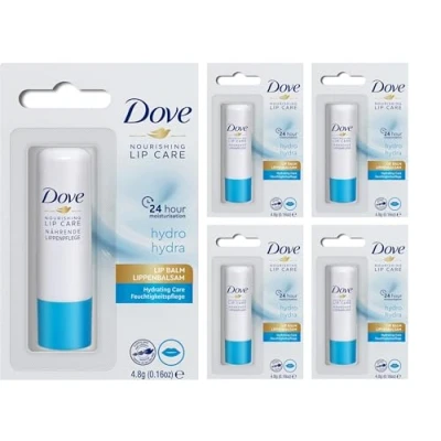 Abbildung von Lippen balsam Dove Nourishing Lipcare 4,8g Hydrating Care Lippenpflege (4 Stück)