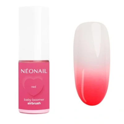 Abbildung von NEONAIL Baby Boomer Airbrush 5g Quick Ombre Spray Nails Powder Nägel Babyboomer Nail Red Rot