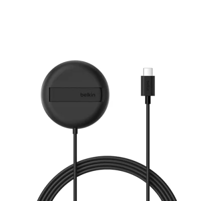 Abbildung von Belkin Qi2 kabelloses magnetisches Ladegerät, 15 W, schwarz