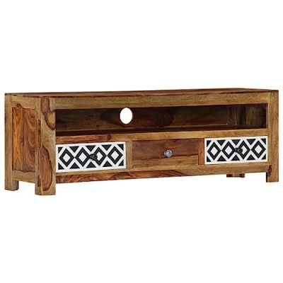 Abbildung von vidaXL TV Schrank Massivholz Palisander 120x30x40 cm