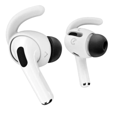 Abbildung von KeyBudz EarBuddyz Ultra for AirPods Pro, Schaumstoffaufsätze und Ohrhaken für Pro