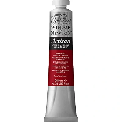 Abbildung von Winsor &amp; Newton 1537468 Artisan wassermischbare Ölfarbe, hohe Pigmentkonzentration, gute Deckkraft Lichtechtheit 200ml Tube, Permanentalizarinkarmesin