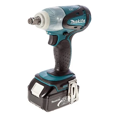 Abbildung von Makita DTW251RTJ, Schlagschrauber, Schwarz, Blau, 1/2 Zoll, 2100 RPM, 230 Nm, Akku