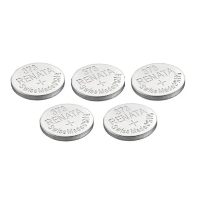 Abbildung von Uhrenbatterie Renata Swiss Made 373 oder SR916SW 1.5V (5 x SR 916 SW)