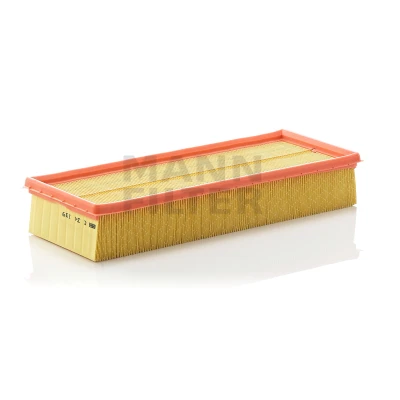 Abbildung von MANN FILTER C 34 109 Luftfilter 57 134 334 Filtereinsatz AUDI: 90 B3, Coupe B2, VOLKSWAGEN: GOLF 1, Passat B2 Schrägheck, 2