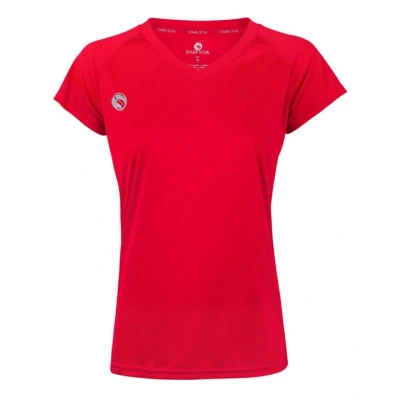 Abbildung von STARK SOUL Damen Sport Shirt Fitness T vital, Kurzarm Funktionsshirt, Atmungsaktiv Schnelltrocknendes Trainingsshirt Rot S