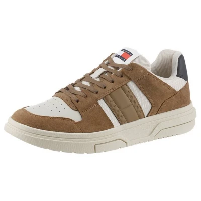 Abbildung von Tommy Jeans Sneaker &quot;THE BROOKLYN MIX MAT.&quot;, Freizeitschuh, Halbschuh, Schnürschuh mit seitlichem Logo