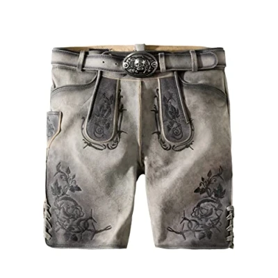 Abbildung von Stockerpoint Herren Kramer Trachtenlederhose, Rauch geäscht, 54