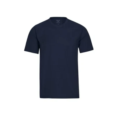 Abbildung von Trigema Herren 638202 T Shirt, Blau (Navy 046), M