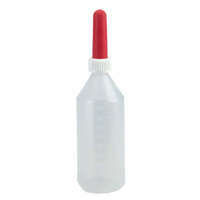 Abbildung von Kerbl Milchflasche komplett montiert Transparent 1L