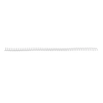 Abbildung von GBC 9665929 CoilBind Binderücken, Plastik, A4, 12 mm, 86 Blatt, 100 Stück, weiß