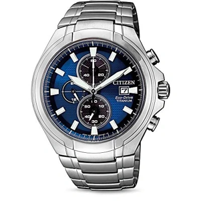 Abbildung von Citizen Titanium Chronograph, Herren, Größe: One Size, Blau