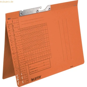 Abbildung von Leitz Pendelhefter Combi A4 Amtsheftung orange