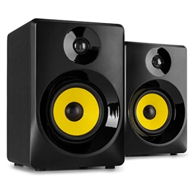 Abbildung von Vonyx SMN40B aktive Studio Monitor Lautsprecher 100 Watt Schwarz